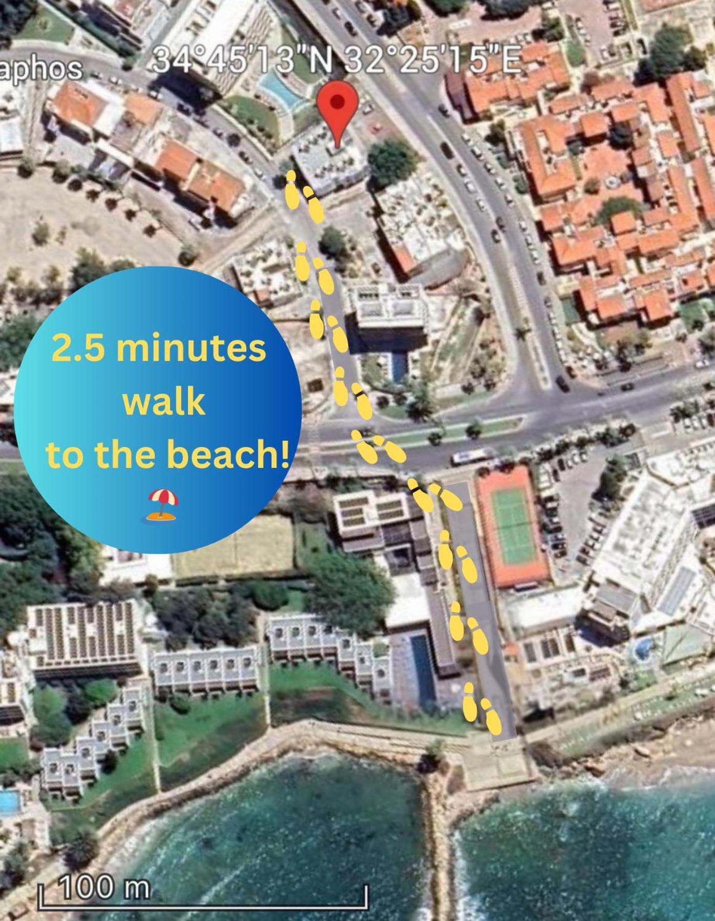 Dreamy 2 Bed Apartment By The Sea بافوس المظهر الخارجي الصورة